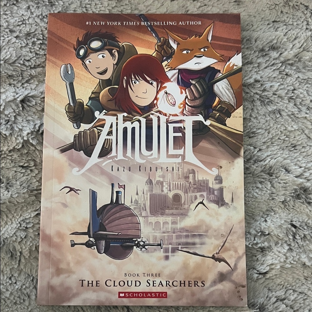 5/$10 item Scholastic Amulet Book Three: Adventure in the Skies